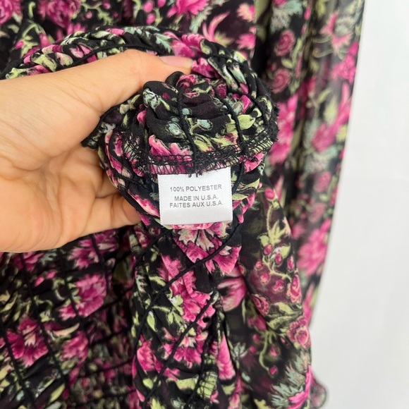 Misa Los Angeles Celina
Sleeve Mini Dress in Floral Fuchsia Size Small - Picture 12 of 15